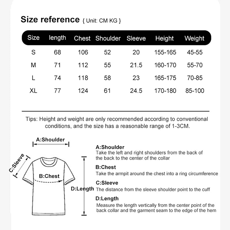 Be Obedient Control The Skull Printing Men T Shirts Loose Summer Streetwear Casual Tee Clothes T-Shirts Cotton Breathable Tops