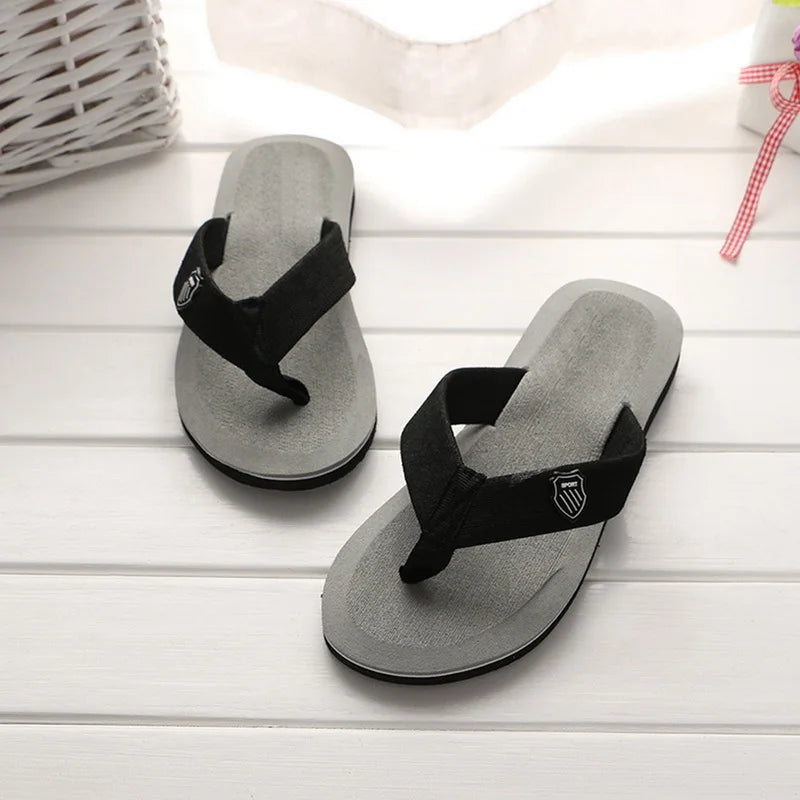 Big Size Sandals Shoes Men Summer Men Flip Flops High Quality Beach Sandals Anti-Slip Zapatos Hombre Casual Shoes Man Slippers