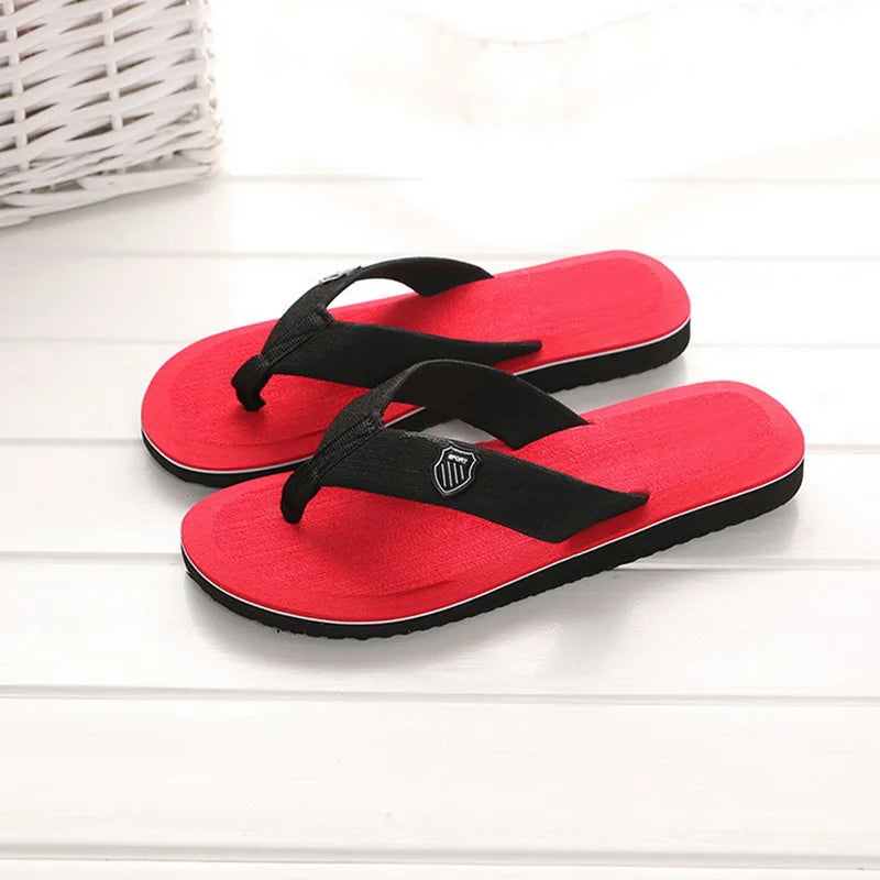 Big Size Sandals Shoes Men Summer Men Flip Flops High Quality Beach Sandals Anti-Slip Zapatos Hombre Casual Shoes Man Slippers