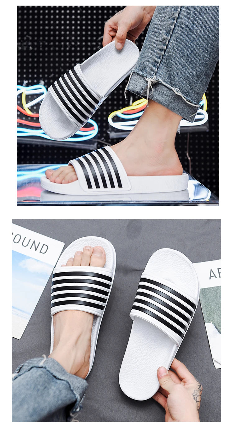 Men's Shoes Outdoor Comfortable Men Casual Shoes Summer Mens Sandals Non-slip Beach Shoes New Man Flip Flops Plus Size Sandals