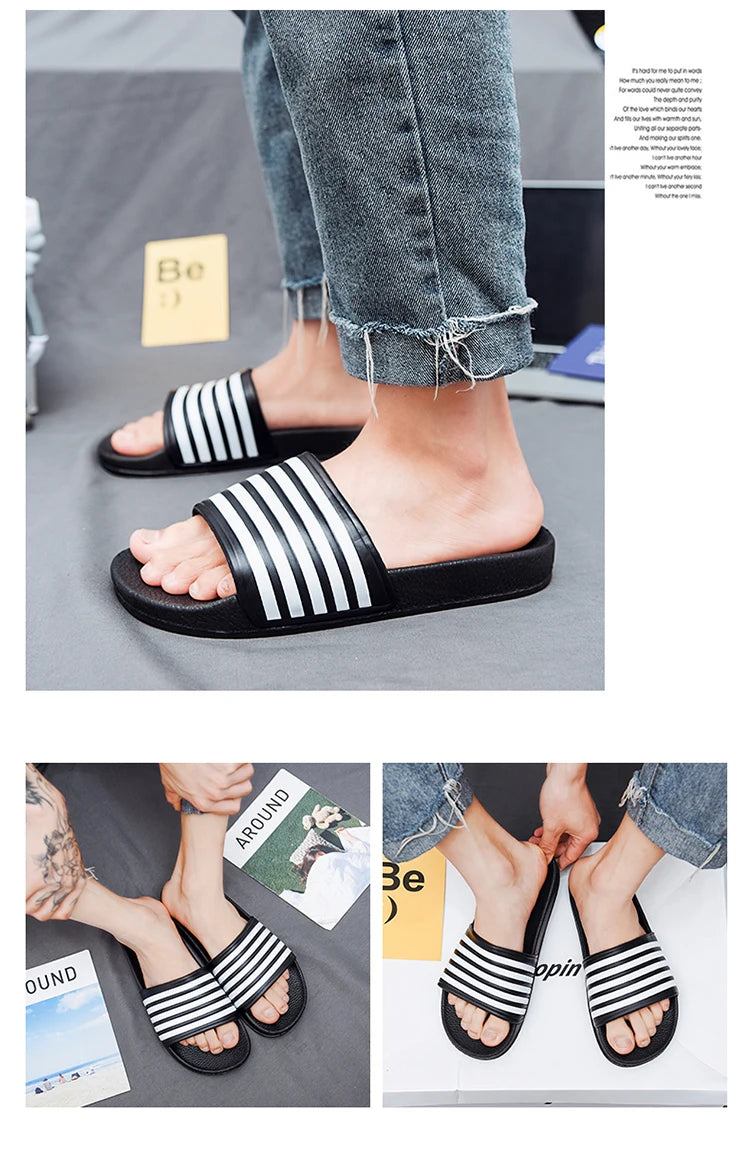 Men's Shoes Outdoor Comfortable Men Casual Shoes Summer Mens Sandals Non-slip Beach Shoes New Man Flip Flops Plus Size Sandals