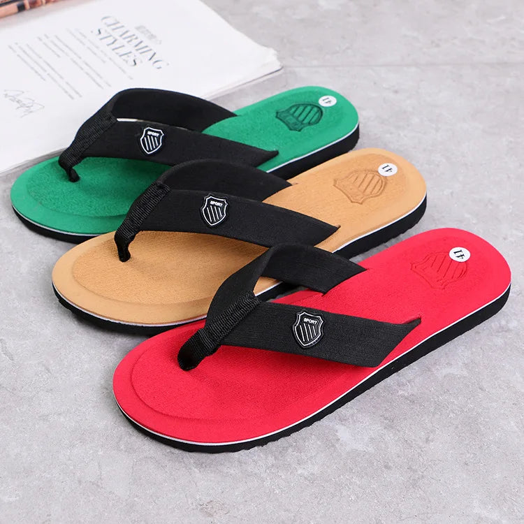 Big Size Sandals Shoes Men Summer Men Flip Flops High Quality Beach Sandals Anti-Slip Zapatos Hombre Casual Shoes Man Slippers