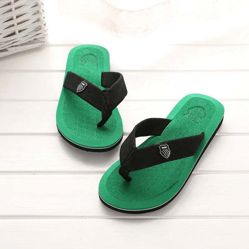 Big Size Sandals Shoes Men Summer Men Flip Flops High Quality Beach Sandals Anti-Slip Zapatos Hombre Casual Shoes Man Slippers