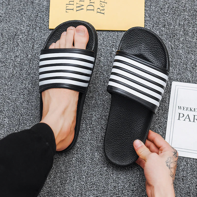 Men's Shoes Outdoor Comfortable Men Casual Shoes Summer Mens Sandals Non-slip Beach Shoes New Man Flip Flops Plus Size Sandals