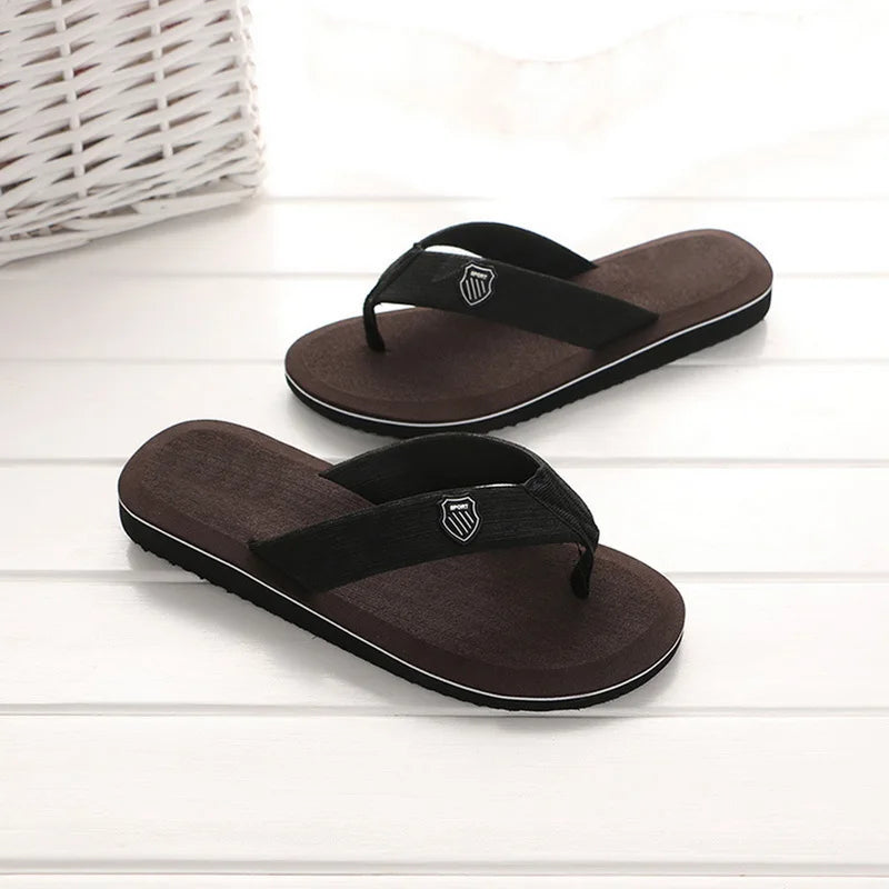 Big Size Sandals Shoes Men Summer Men Flip Flops High Quality Beach Sandals Anti-Slip Zapatos Hombre Casual Shoes Man Slippers