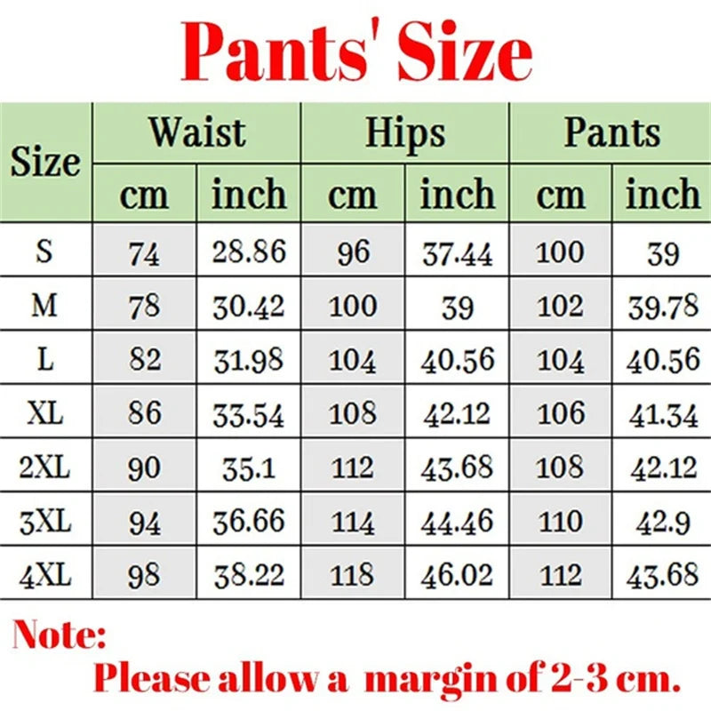 Men's new fashion casual printed sweatpants soft sweatpants jogging pants running pants loose multi-pocket pants