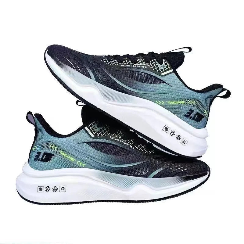 2024 New Men's Running Shoes Summer Outdoor Mesh Breathable Sneakers for Mens Male Lightweight Shock Absorption Sports Shoes